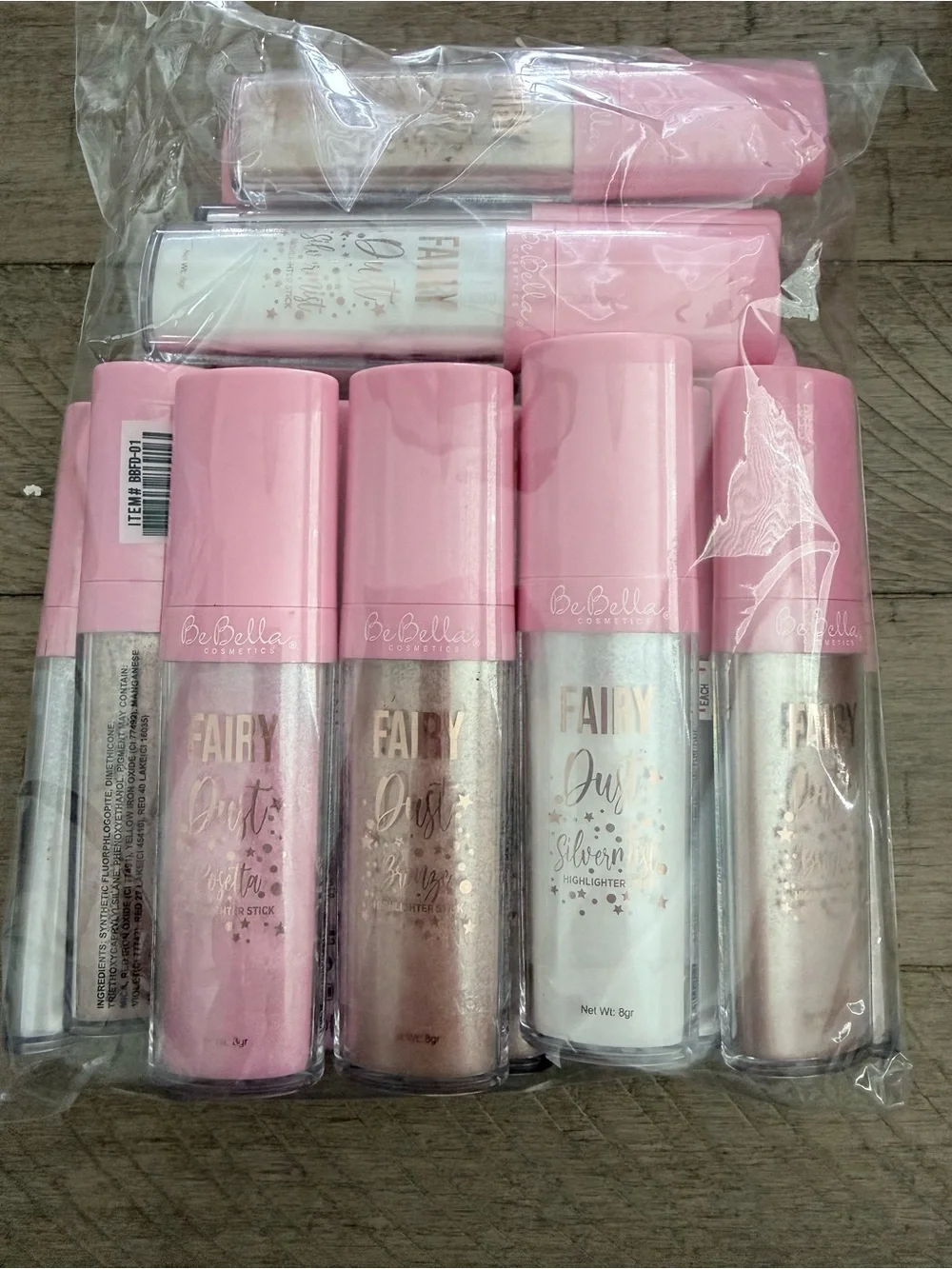 Fairy Dust Highlighting Stick — Pink/Champagne Shades  price for each